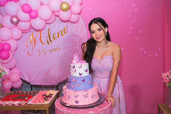 Aniversário 15 anos Milene-12