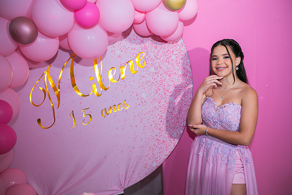Aniversário 15 anos Milene-16