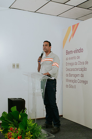 Cerimônia descaracterização da barragem - CDSII-16