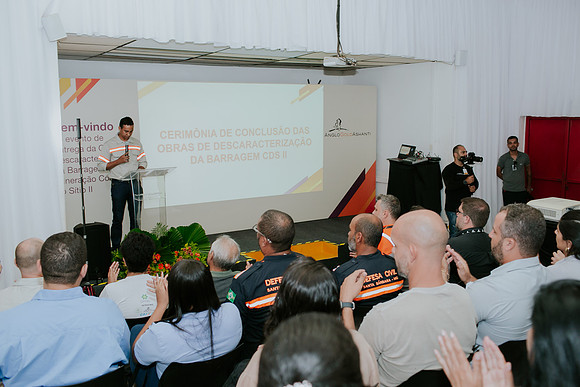 Cerimônia descaracterização da barragem - CDSII-22